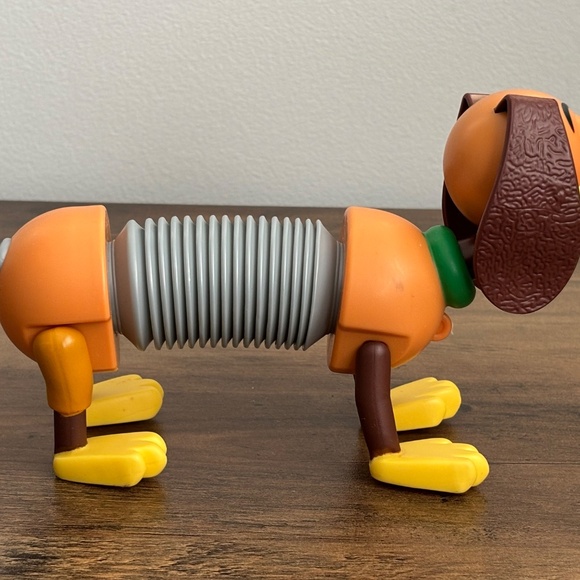 Disney Pixar Toy Story SLINKY DOG Tube Fidget Pull Toy Body 2017 Mattel Figure - Picture 8 of 14